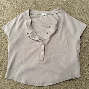 crop top from garage- size small